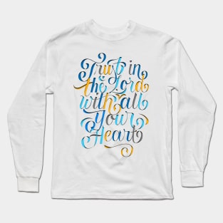 Proverbs 3:5 Long Sleeve T-Shirt